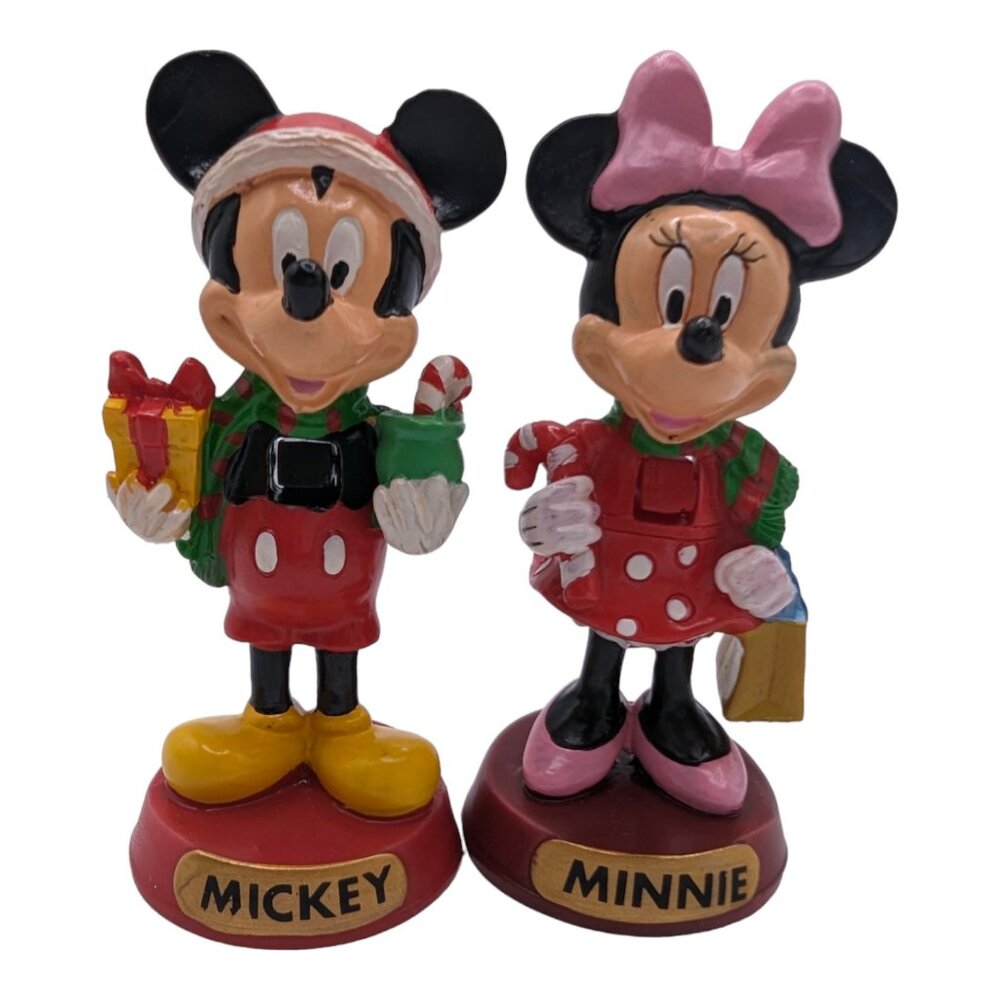 Kurt Adler 4" Disney Mickey & Minnie Mouse Miniature Nutcrackers - Picture 4 of 11